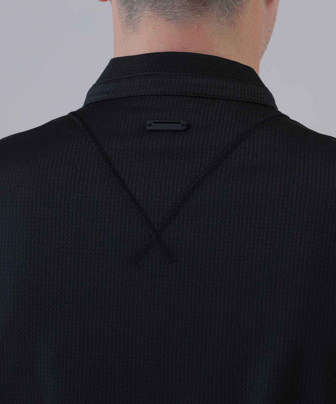 【吸水速乾】【UVカット】ボックスベアメッシュ半袖ポロシャツ (MENS)