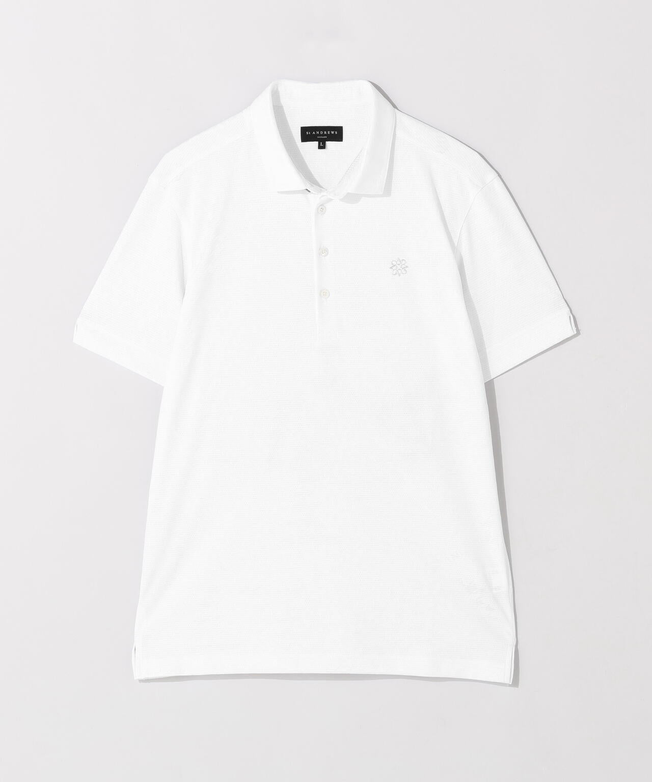 千鳥レオパードジャガード半袖シャツ (MENS)