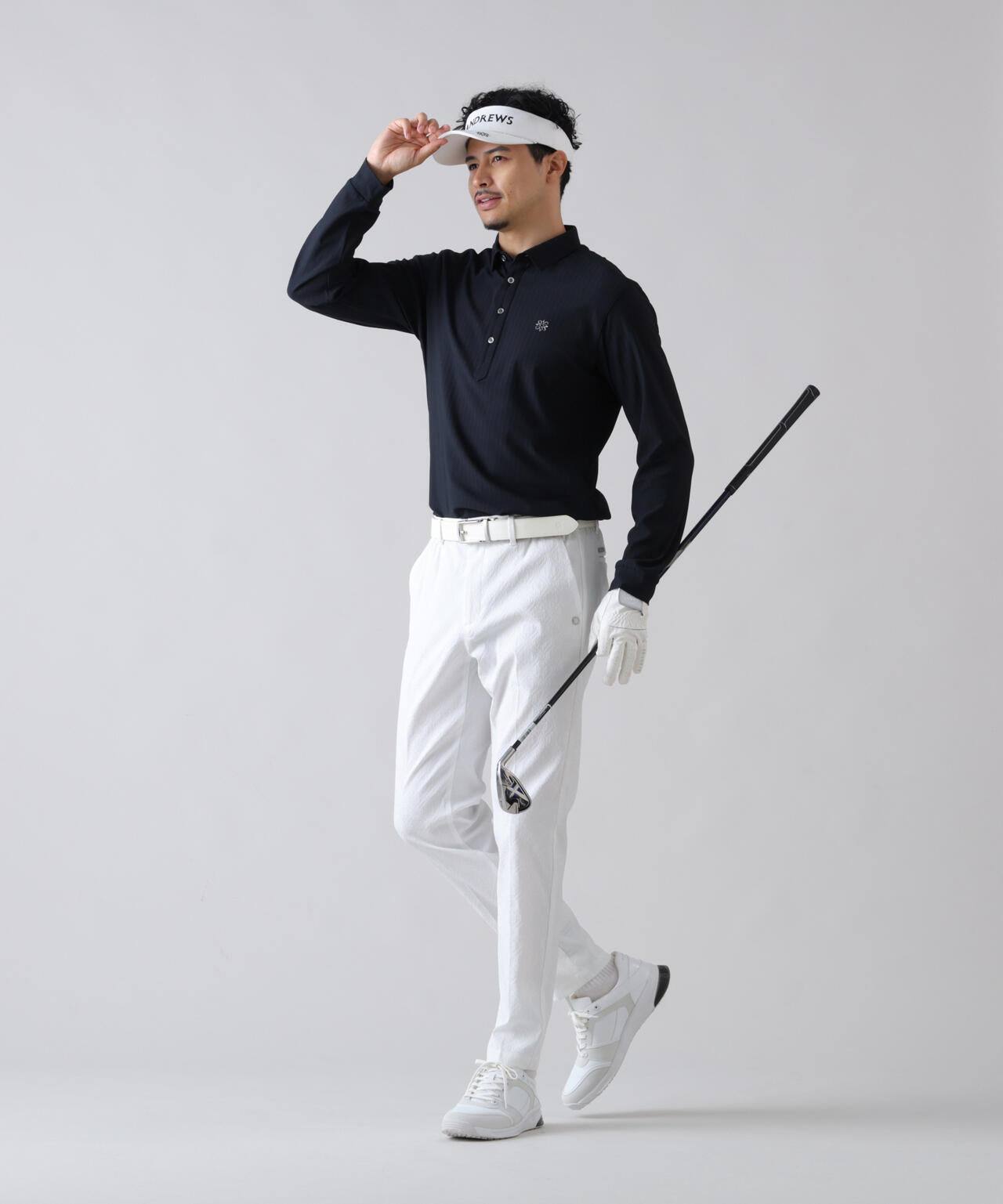 185cm C: 97 W:79 H:95 着用サイズ：L
