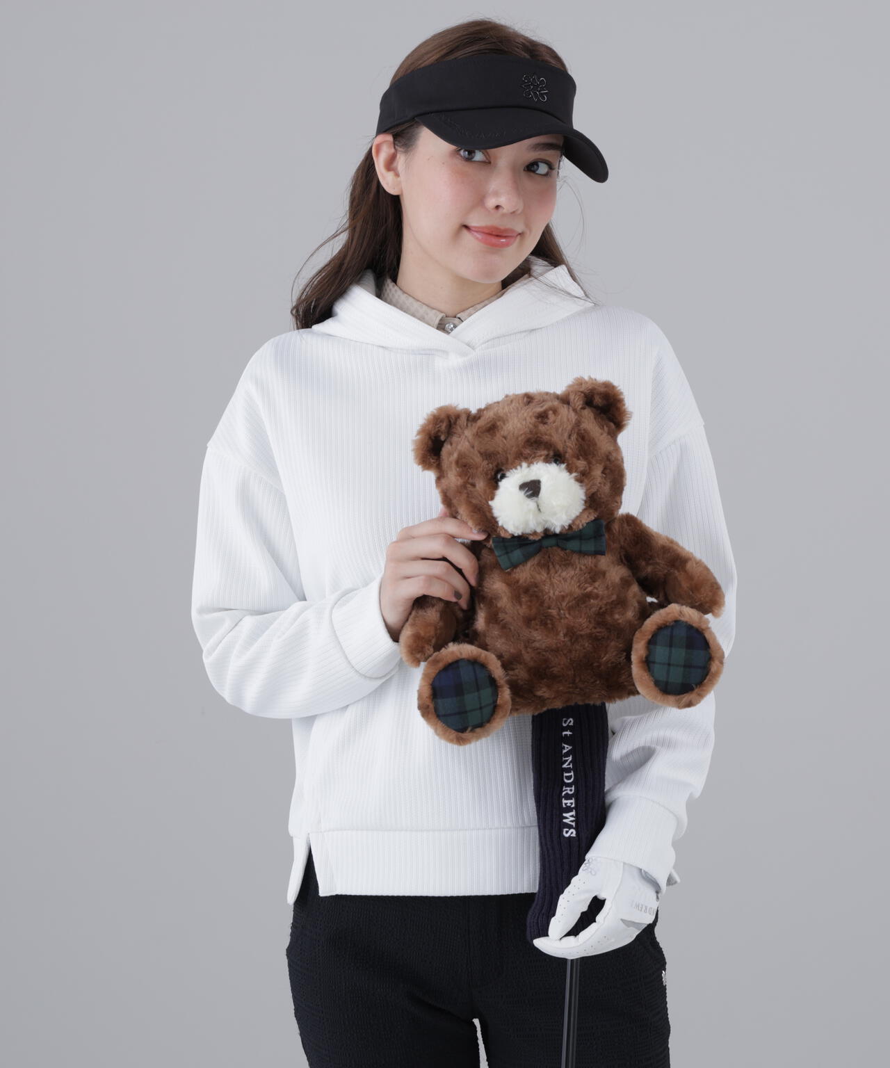 テディベアヘッドカバードライバー用ヘッドカバー (460CC対応) (UNISEX)