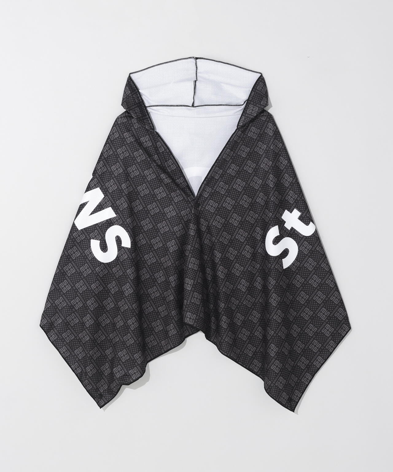 【接触冷感】【UVカット】クールタオルフーディー (UNISEX)