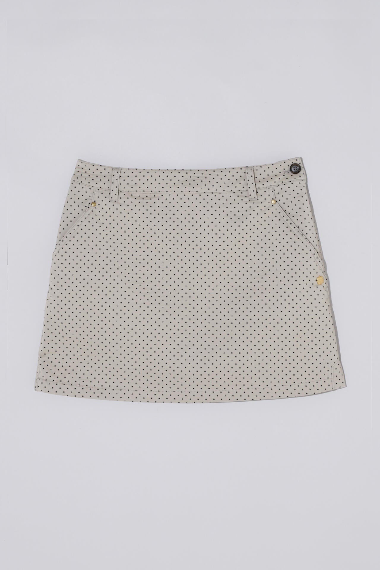 ピンドットロゴジャガードスカート (WOMENS)