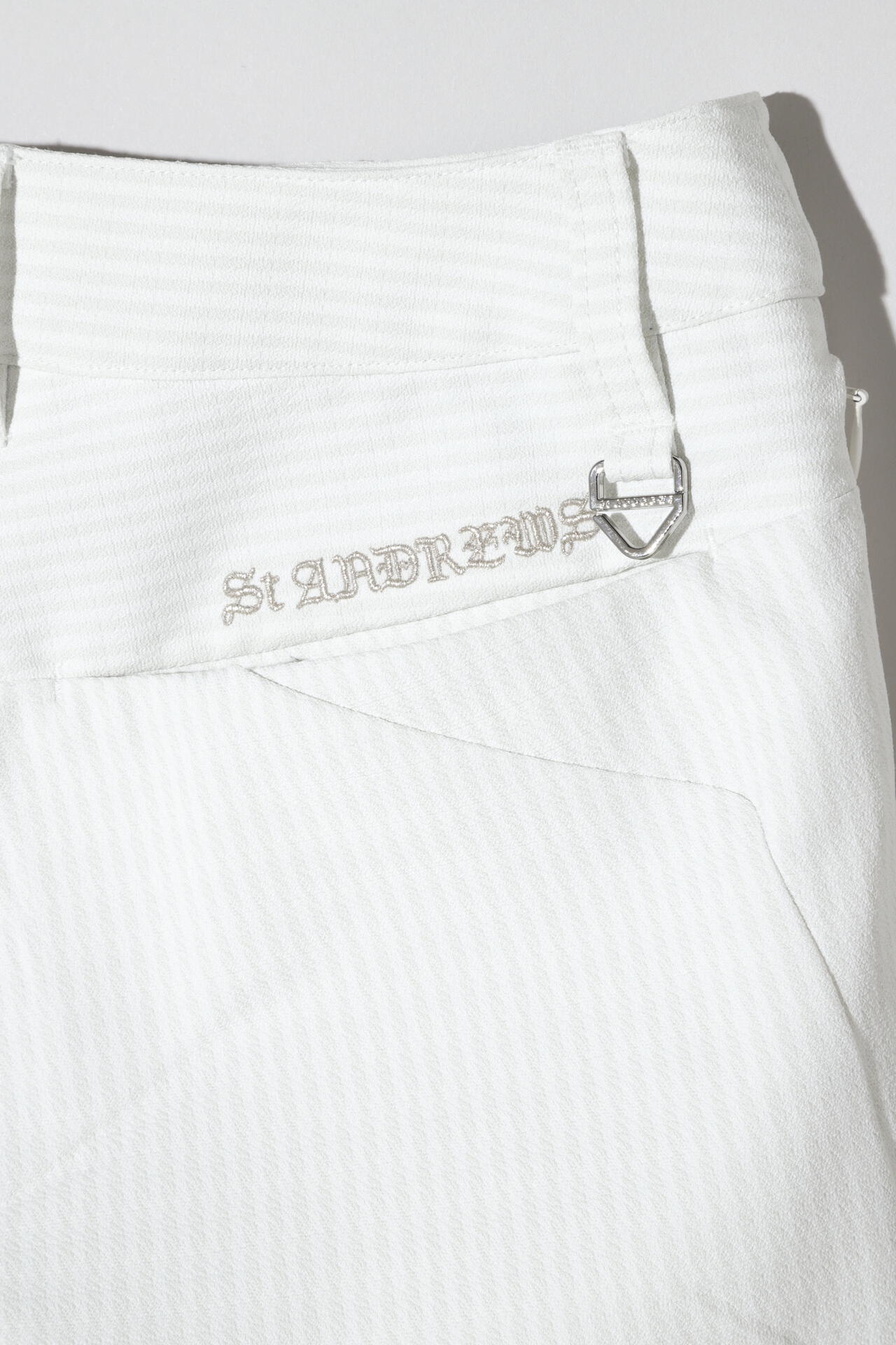 ストライプウェーブストレッチパンツ (WOMENS)