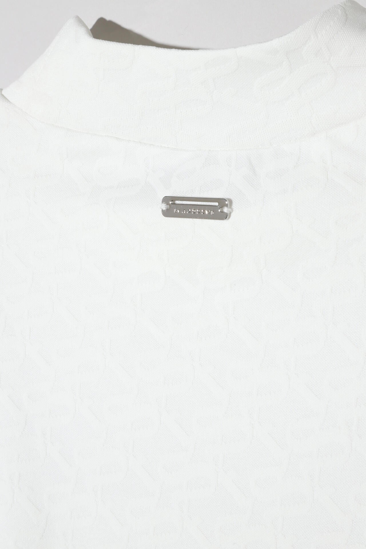 STAドットジャガード長袖ハイネックカットソー (WOMENS)