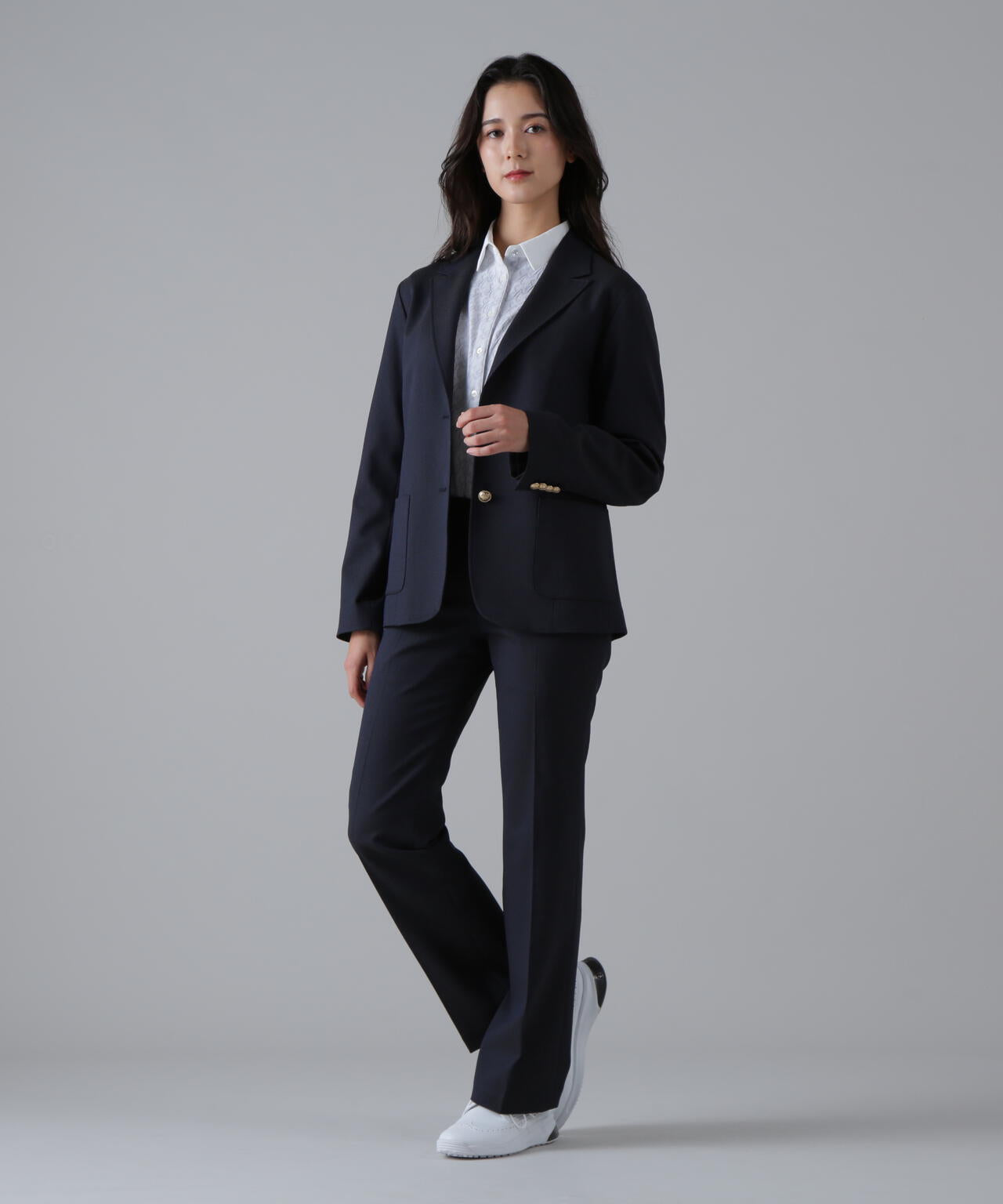 シャンブレーカルゼパンツ (WOMENS)