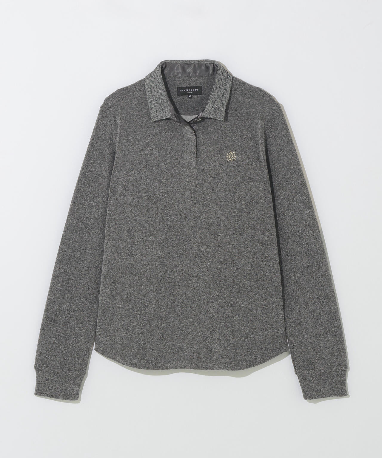 パイル長袖ポロシャツ (WOMENS)