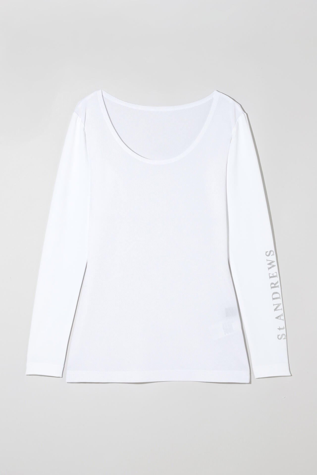 ツインコットUV×SUNPROFITメッシュ長袖Uネックインナー (WOMENS)