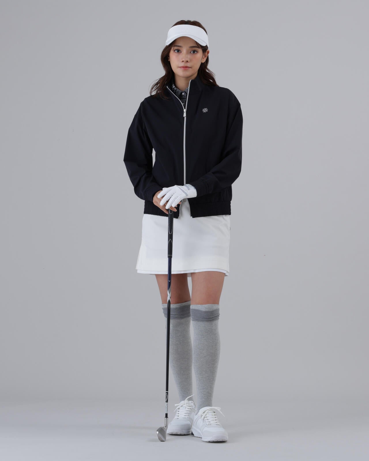 【撥水】【ストレッチ】ナイロンタフタブルゾン (WOMENS)