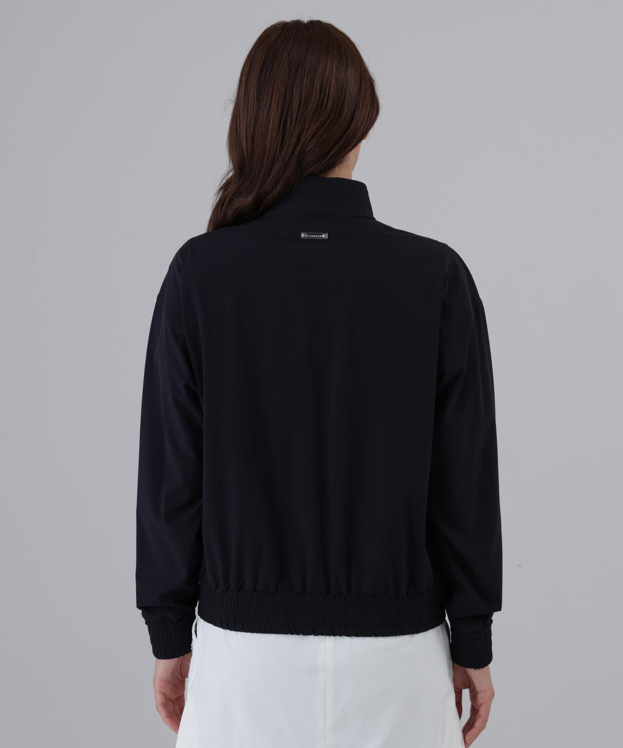 【撥水】【ストレッチ】ナイロンタフタブルゾン (WOMENS)