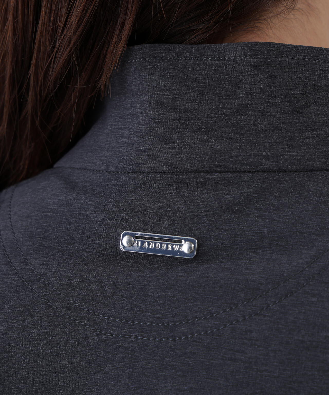 【撥水】【ストレッチ】ナイロンタフタブルゾン (WOMENS)
