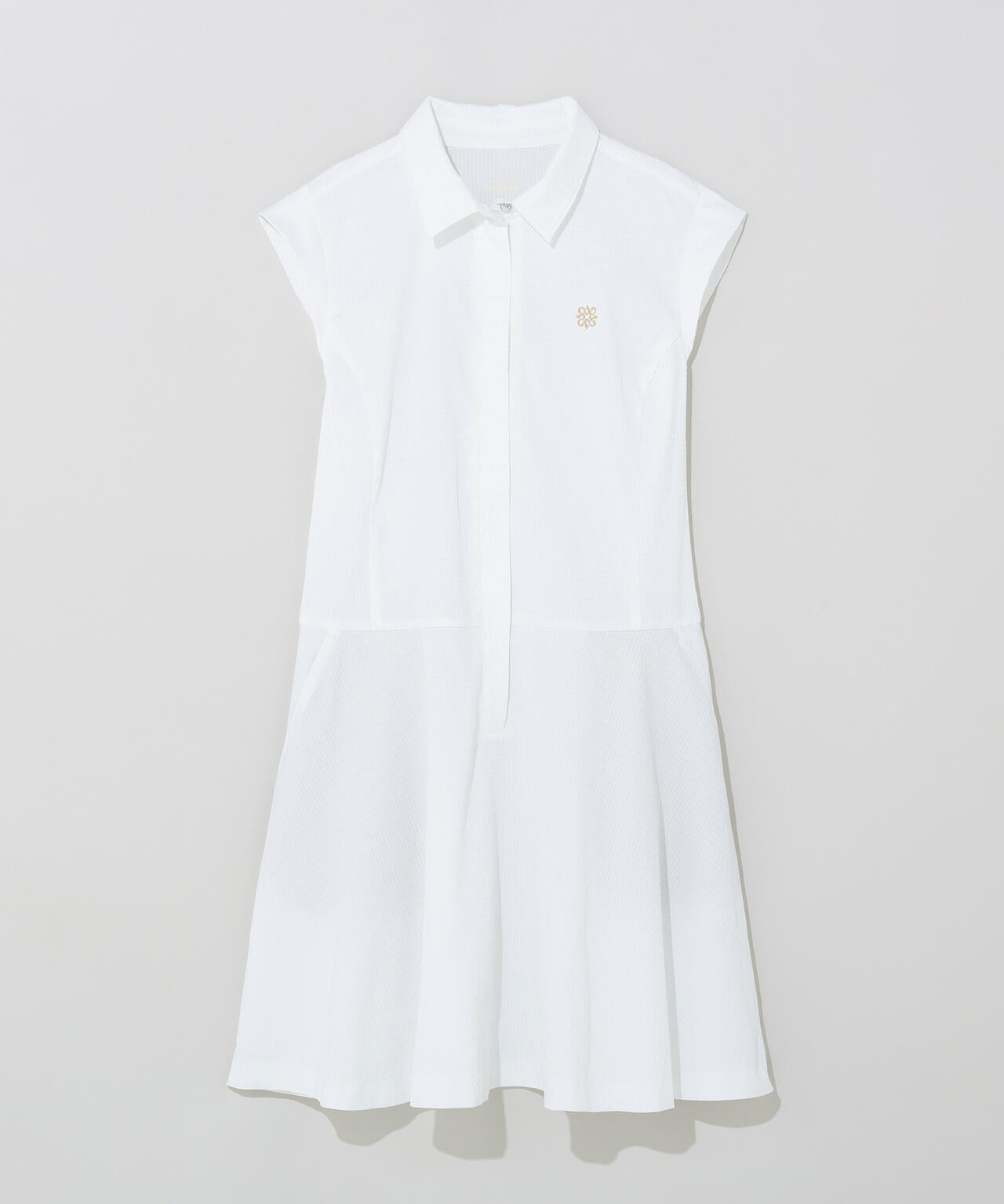 【ストレッチ】ドビーサッカーワンピース (WOMENS)