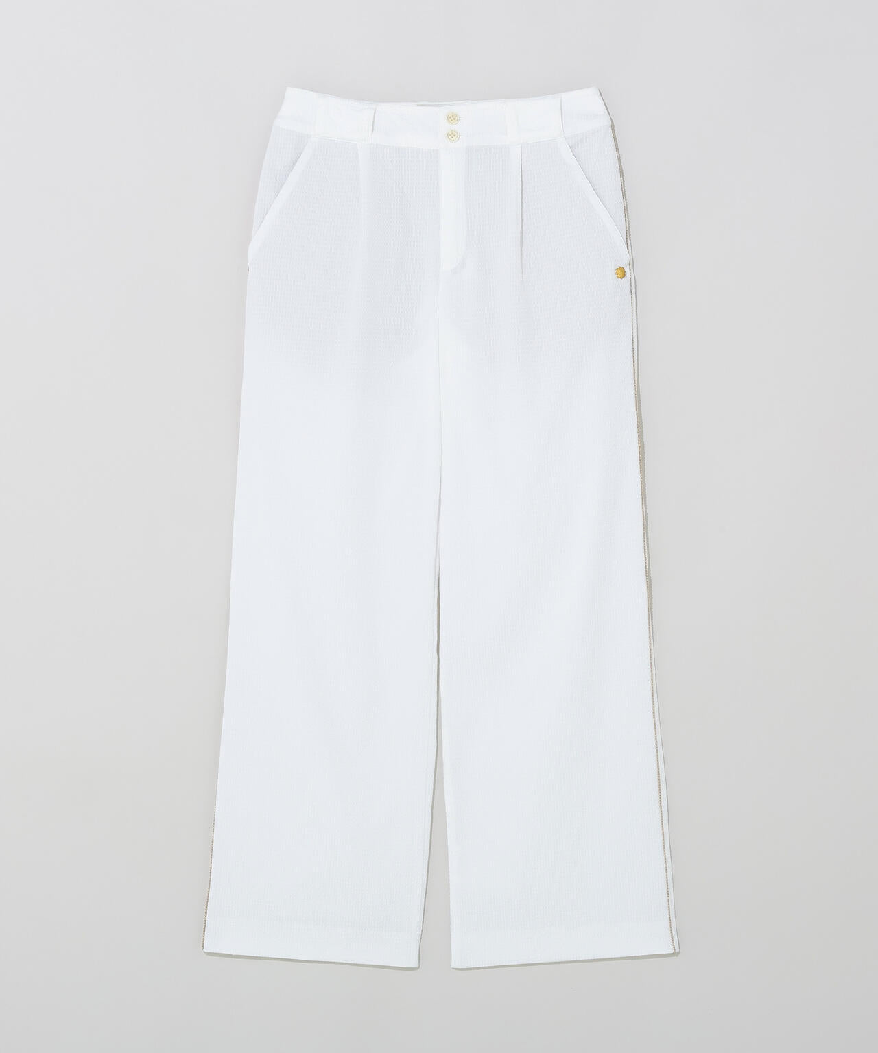 【ストレッチ】ドビーサッカーパンツ (WOMENS)