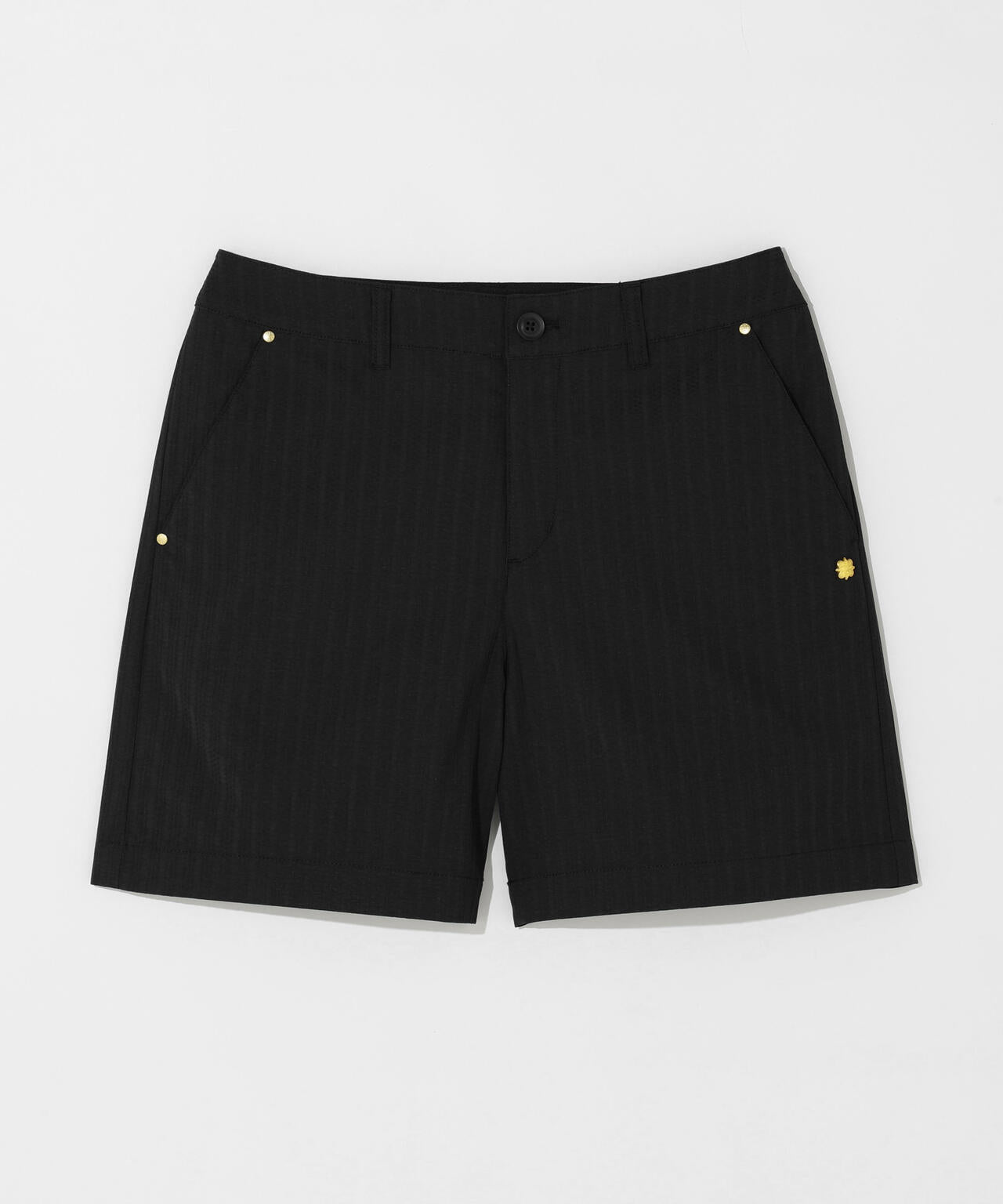 【ストレッチ】ドビーストライプショートパンツ (WOMENS)