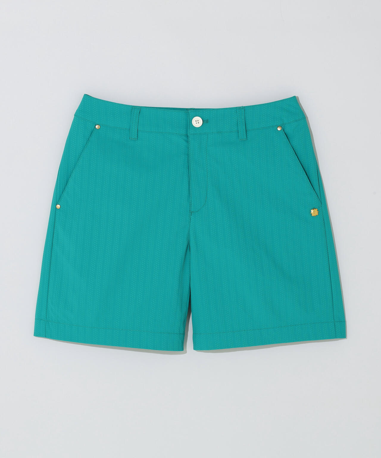 【ストレッチ】ドビーストライプショートパンツ (WOMENS)