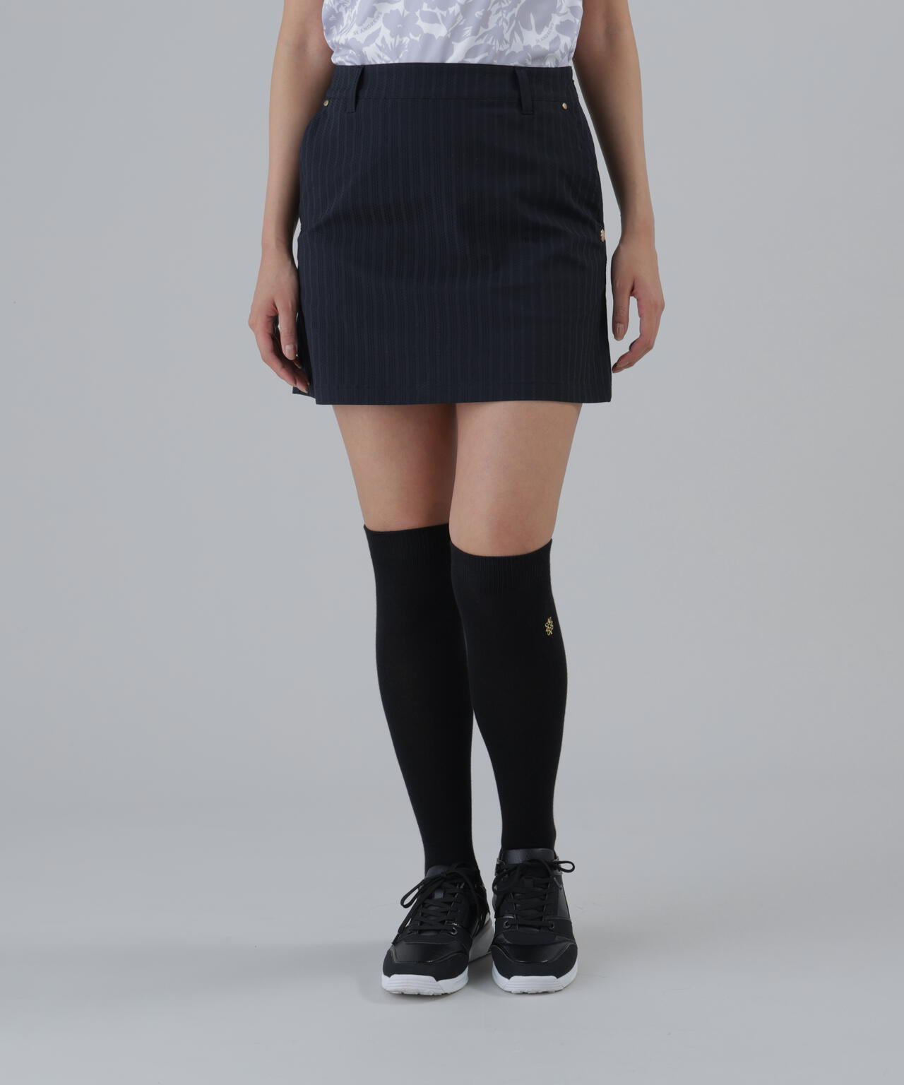 【ストレッチ】ドビーストライプスカート (WOMENS)