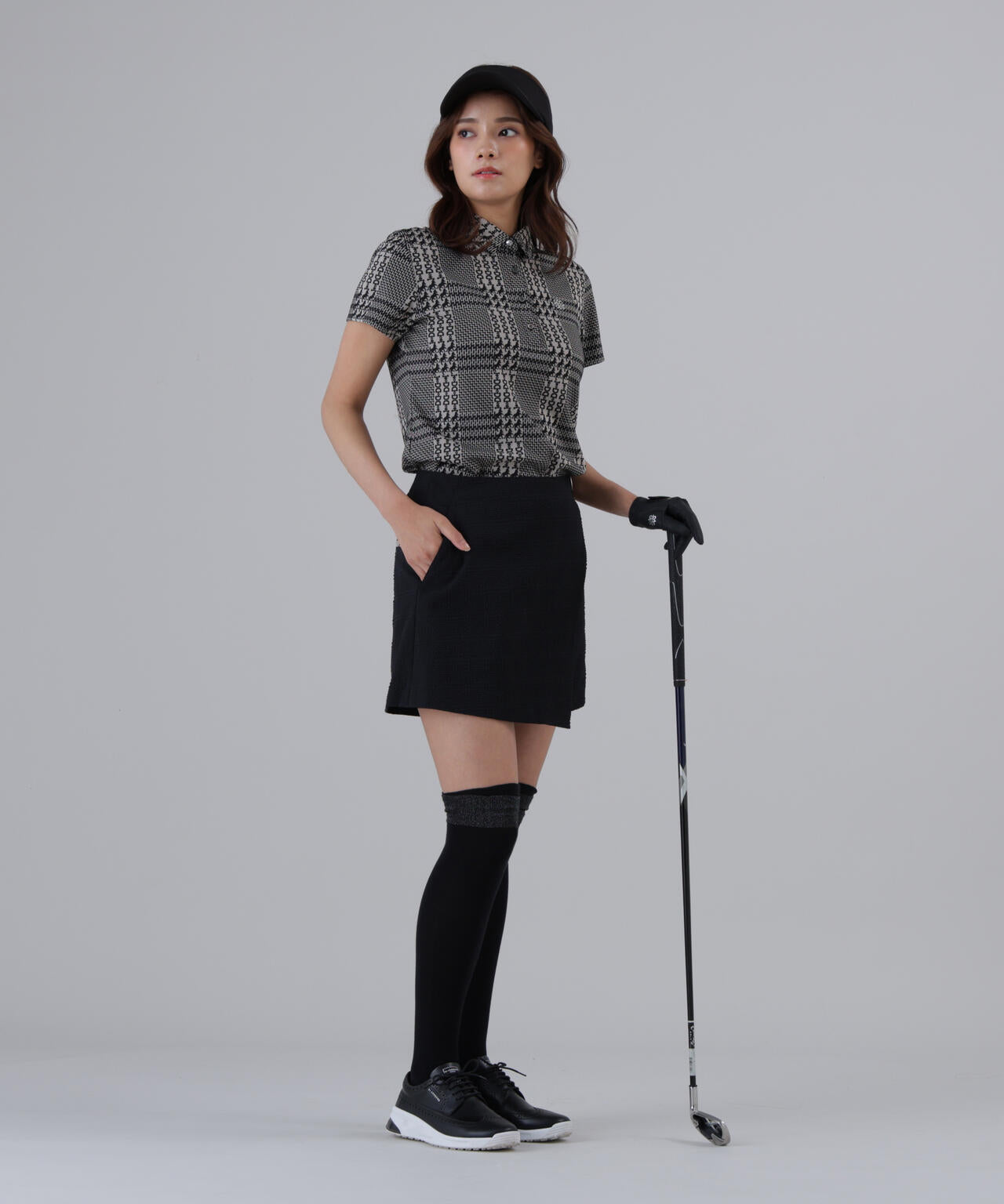 【ストレッチ】変形サッカーキュロット (WOMENS)