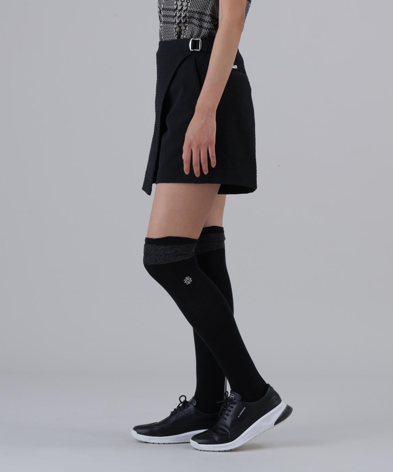 【ストレッチ】変形サッカーキュロット (WOMENS)