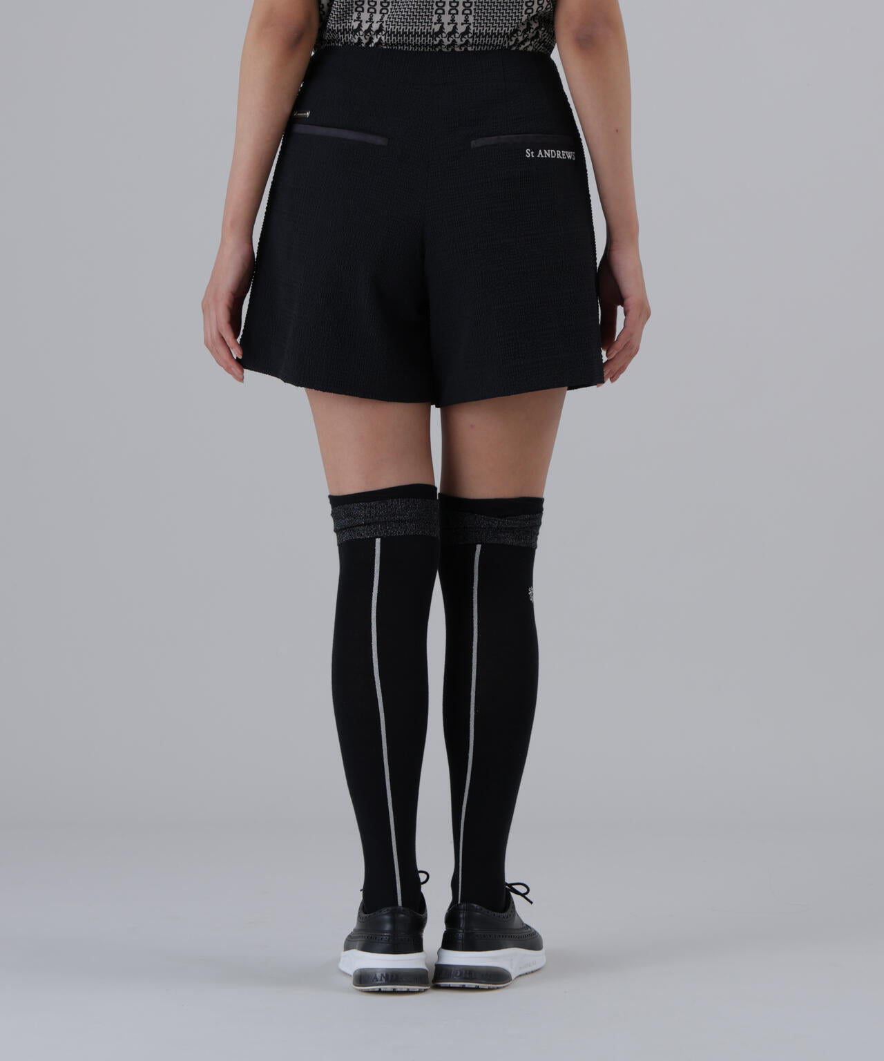 【ストレッチ】変形サッカーキュロット (WOMENS)