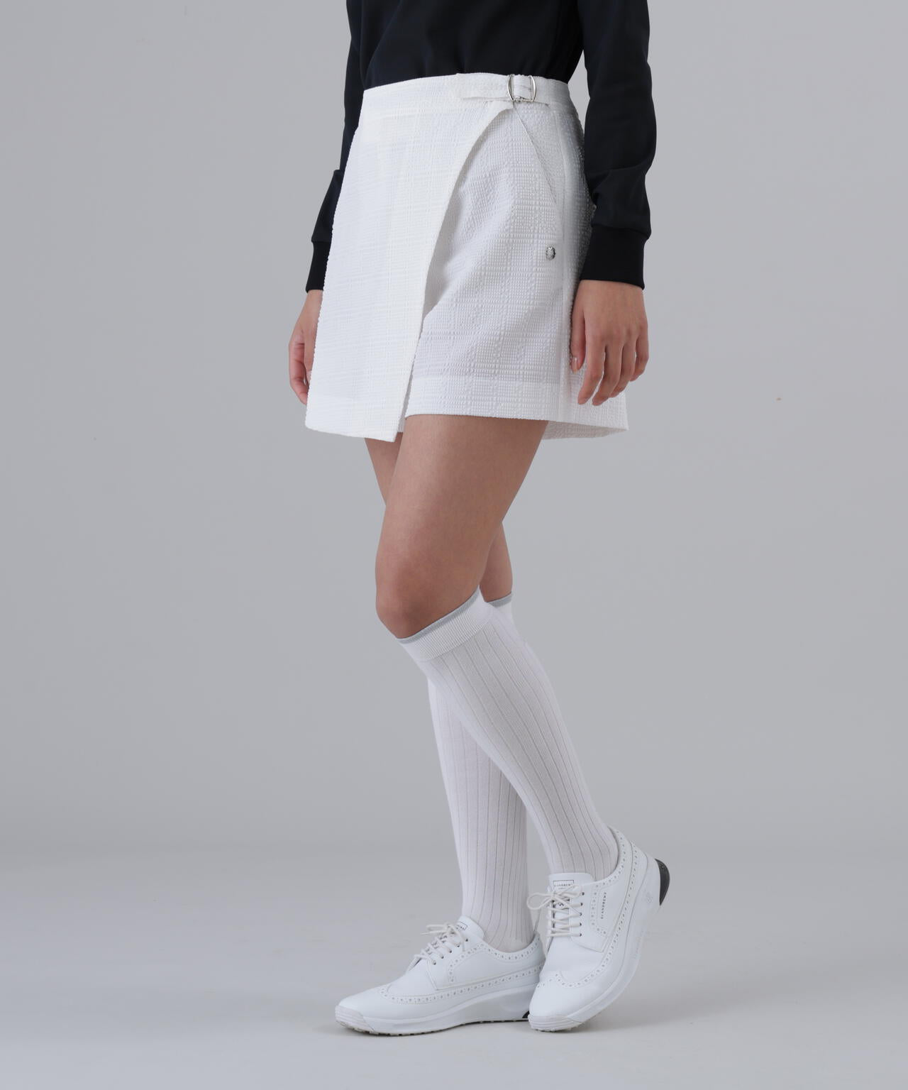 【ストレッチ】変形サッカーキュロット (WOMENS)
