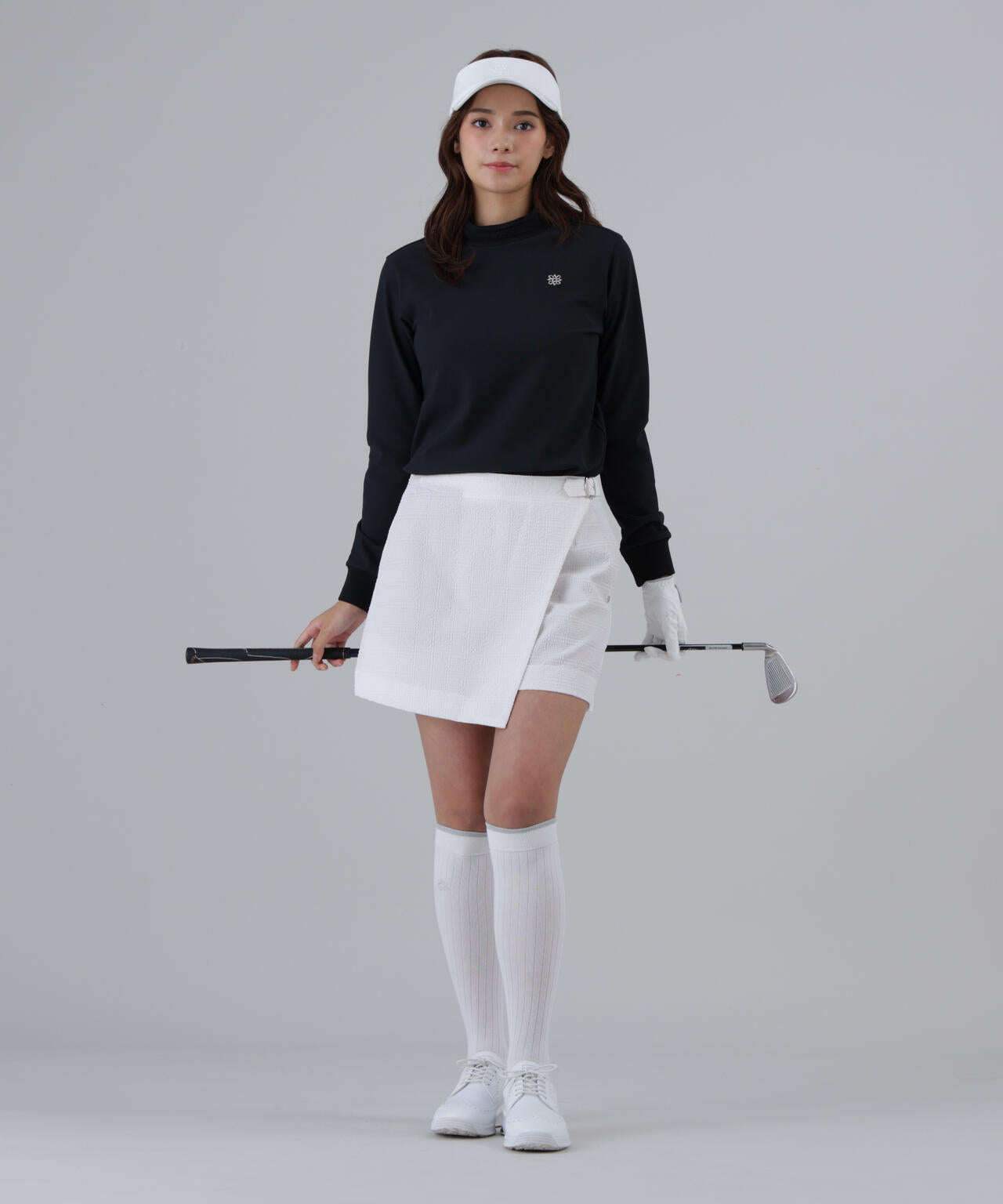 【ストレッチ】変形サッカーキュロット (WOMENS)