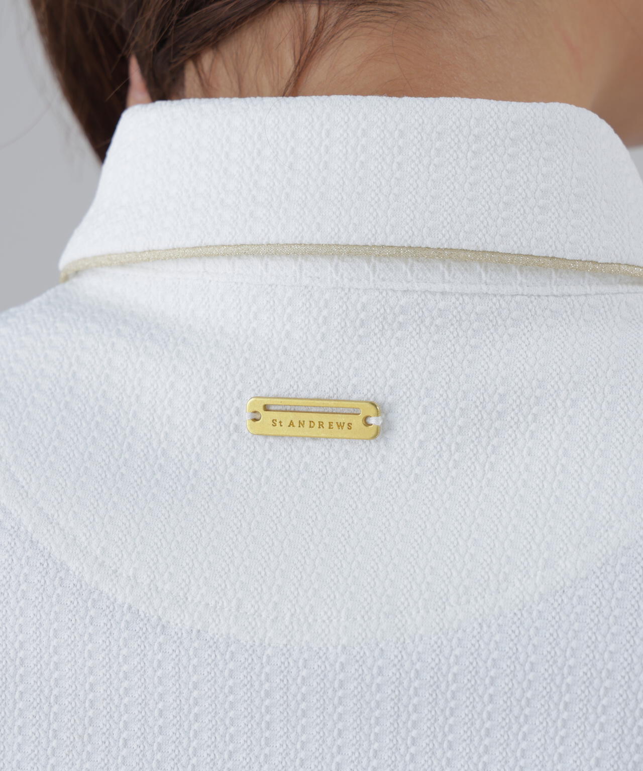 【UVカット】サッカージャガード半袖シャツ (WOMENS)