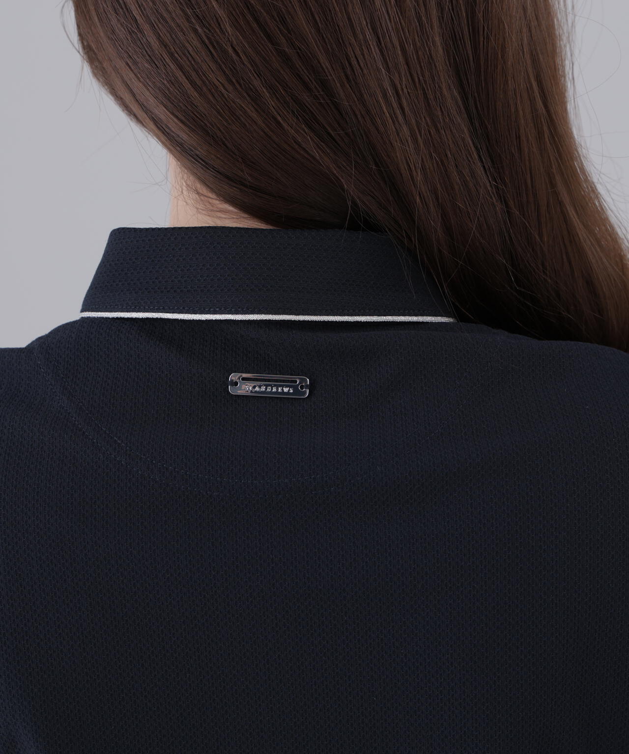【吸水速乾】【UVカット】SPX裏使いジャガード長袖シャツ (WOMENS)