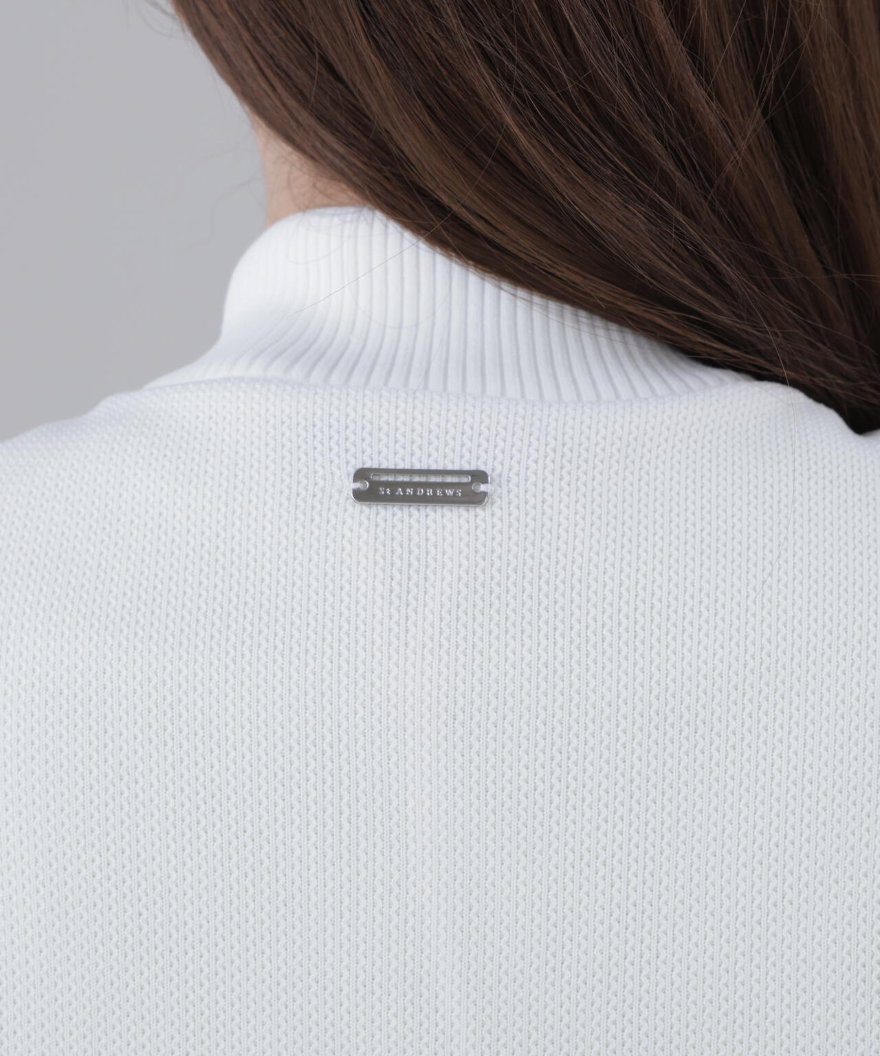 【防風】タフタ×ニットジップアップベスト (WOMENS)