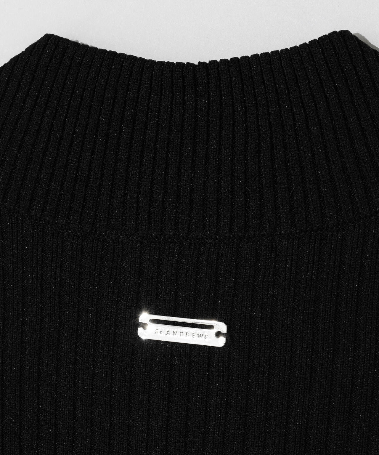 ジップアップニットベスト (WOMENS)