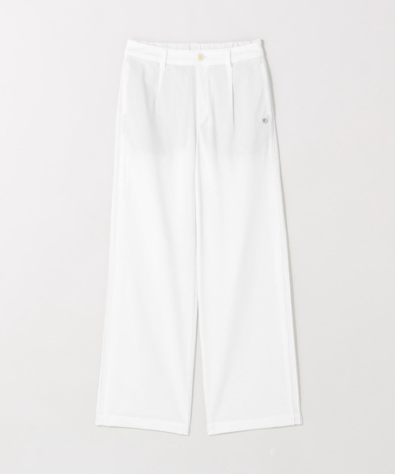 【ストレッチ】ポプリンボーダーパンツ (WOMENS)