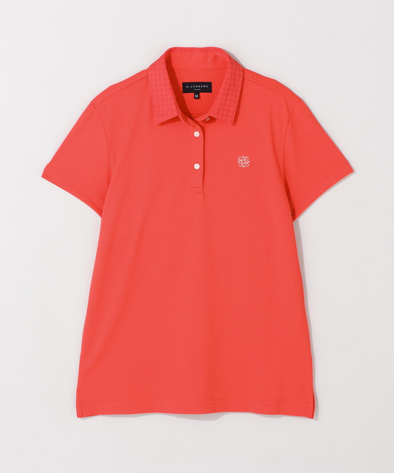 【吸水速乾】【UVカット】ポップコーンストレッチ半袖ポロシャツ (WOMENS)