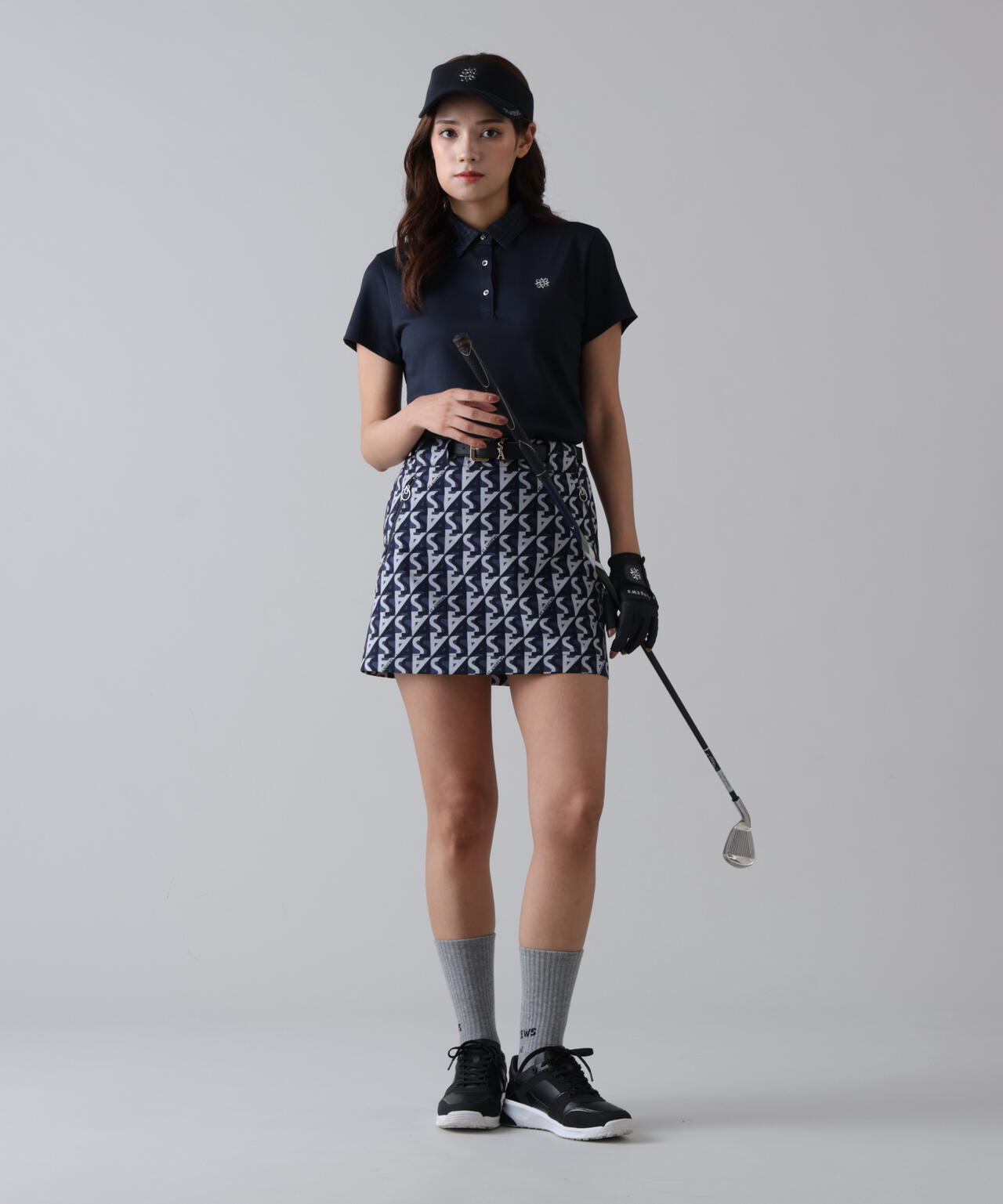 【吸水速乾】【UVカット】ポップコーンストレッチ半袖ポロシャツ (WOMENS)