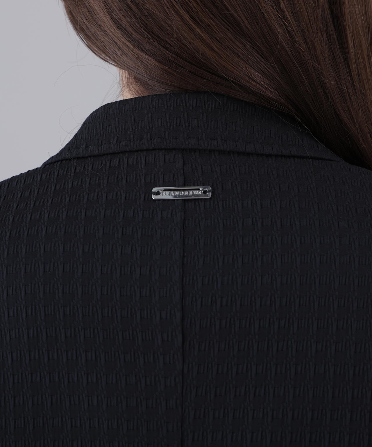 【ストレッチ】ふくれジャガードジャケット (WOMENS)