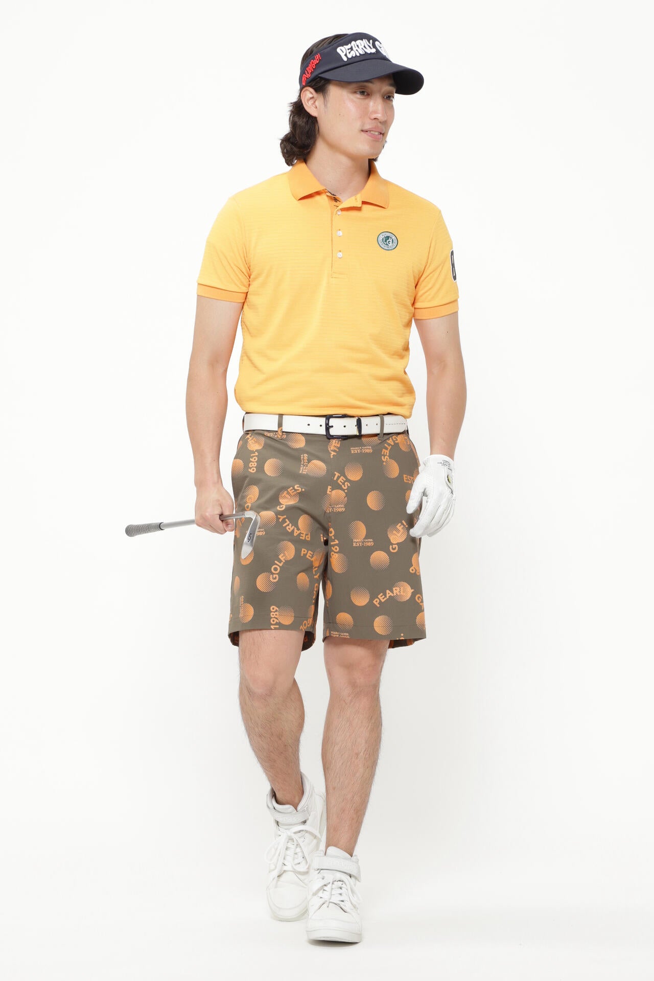 CORDURAリップストップ2WAY撥水 ショートパンツ ＜GOLFロゴ柄＞