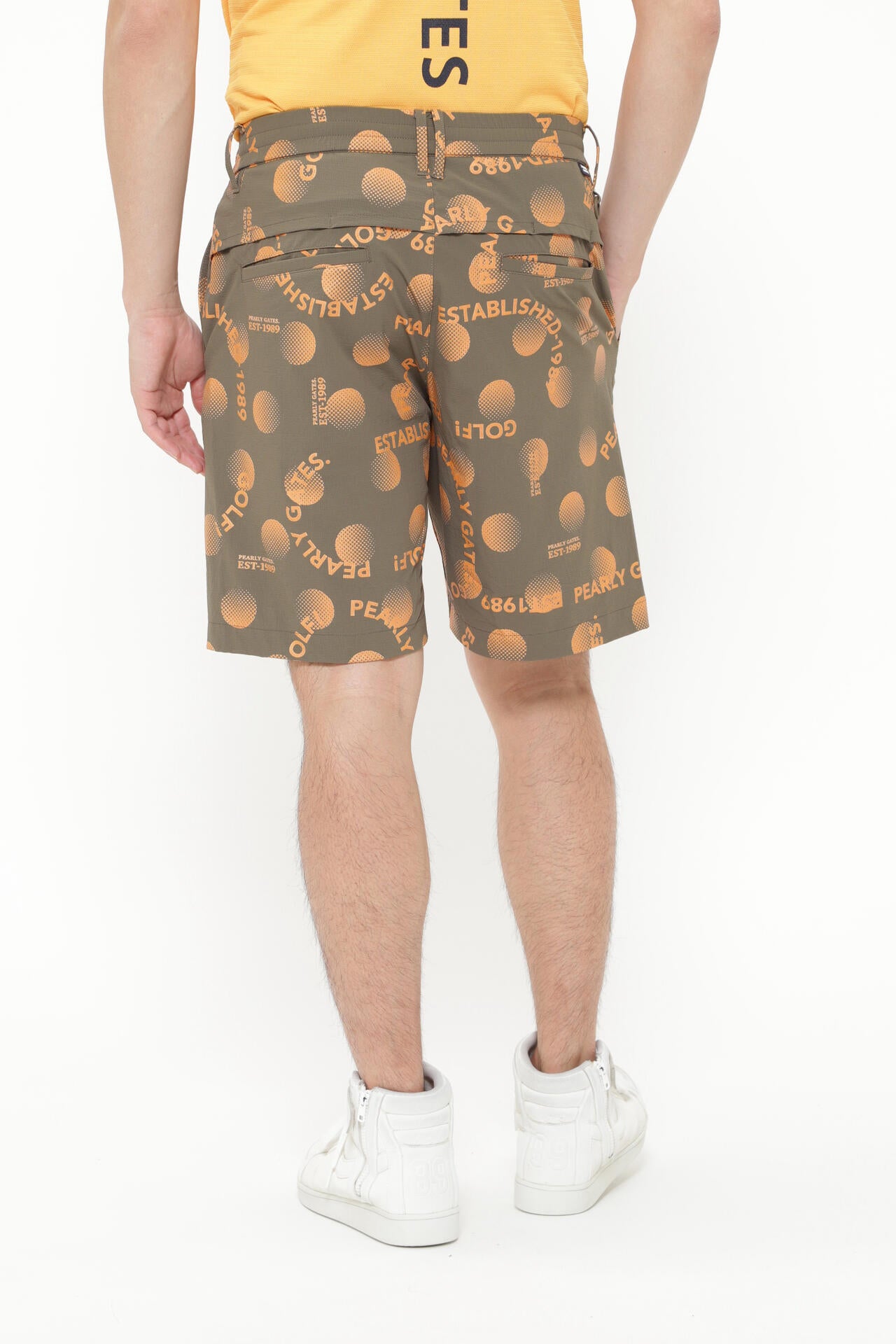 CORDURAリップストップ2WAY撥水 ショートパンツ ＜GOLFロゴ柄＞