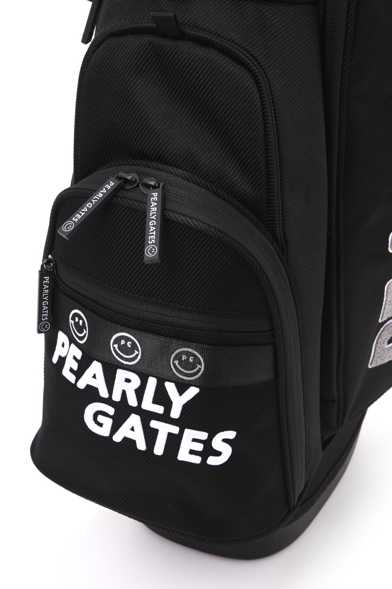 【公式オンライン&一部店舗限定】BLACK PG SMILE軽量スタンド式キャディバッグ (46インチ対応) (9型) (UNISEX)