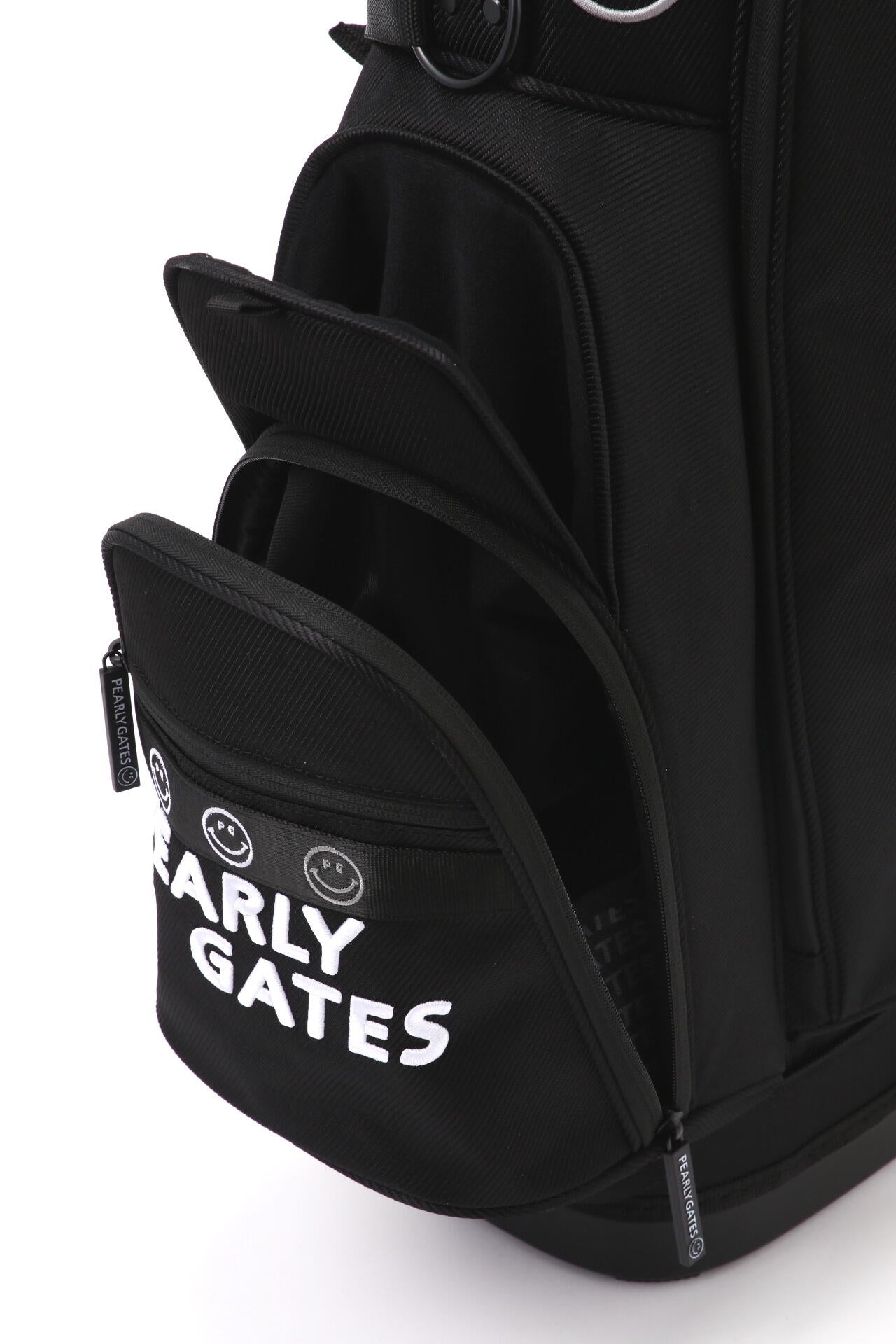 【公式オンライン&一部店舗限定】BLACK PG SMILE軽量スタンド式キャディバッグ (46インチ対応) (9型) (UNISEX)