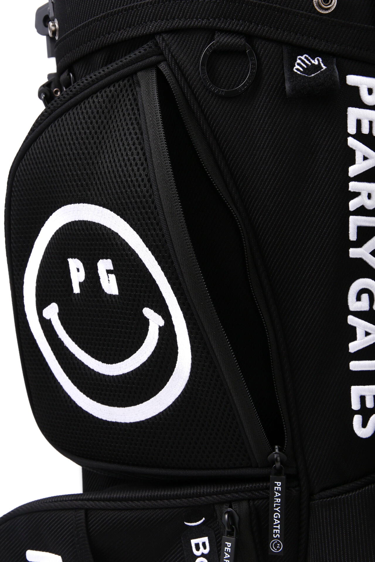 【公式オンライン&一部店舗限定】BLACK PG SMILE軽量スタンド式キャディバッグ (46インチ対応) (9型) (UNISEX)