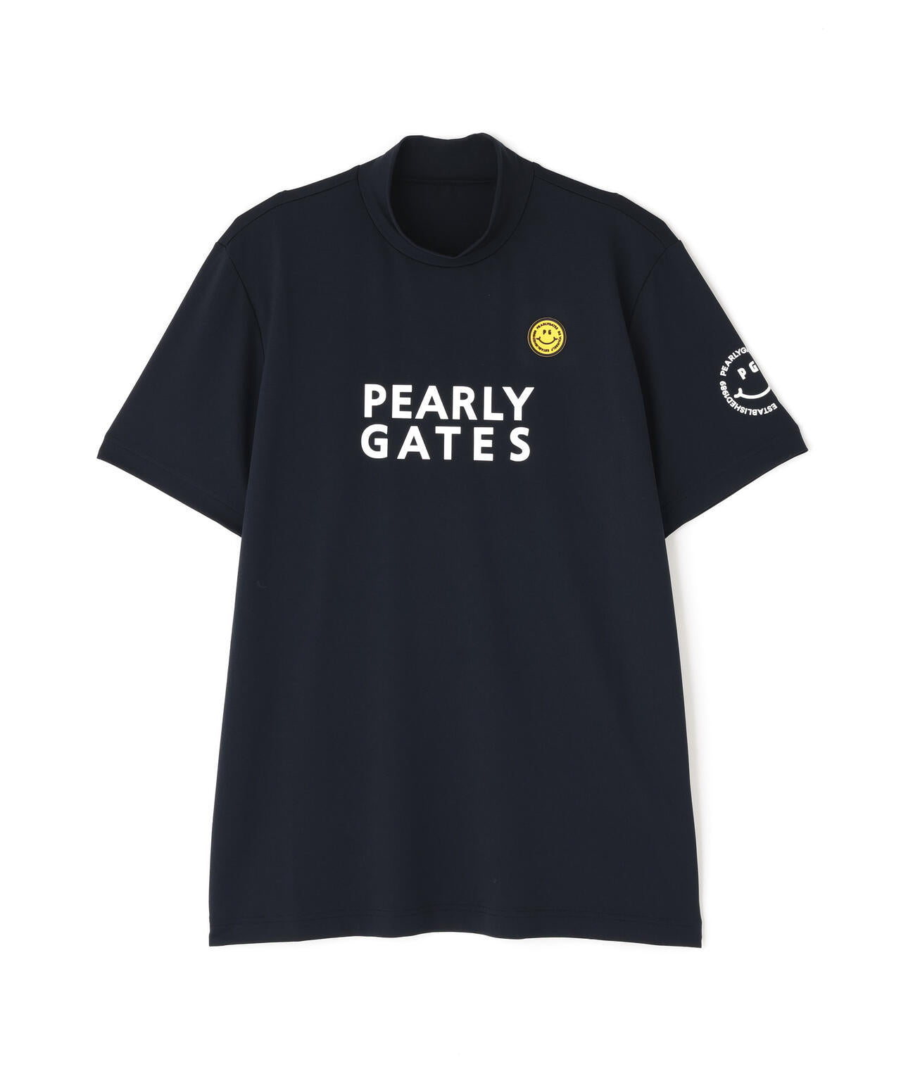 【PG is PG】 ベアカノコ半袖ハイネックカットソー