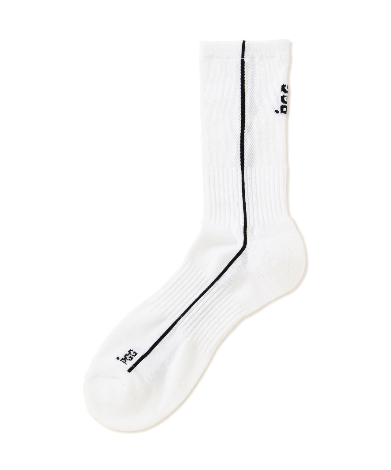 【PGG】サイドラインメッシュミドルソックス (MENS)