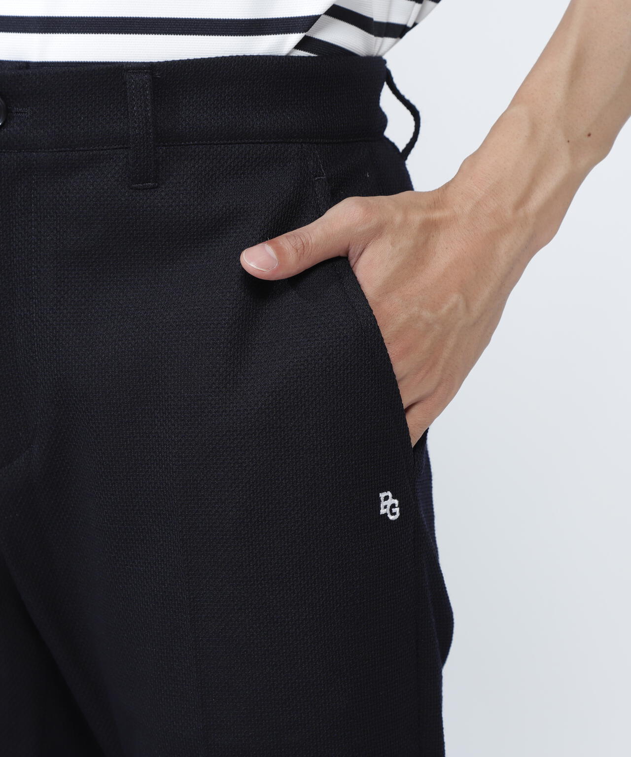 Pe/W メランジジャージ テーパードパンツ ＜ESSENTIAL SERIES＞