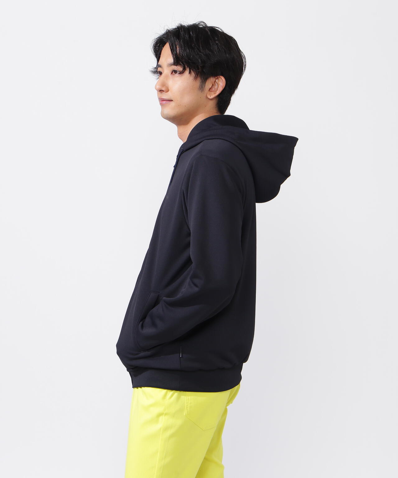 【PG ESSENTIAL】【直営店舗&公式オンライン限定】ハイスペックコンパクト裏毛フルジップフーディ