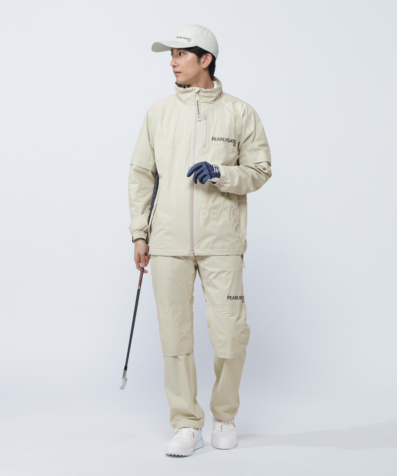 NYストレッチタフタ3Lレインジャケット (MENS)