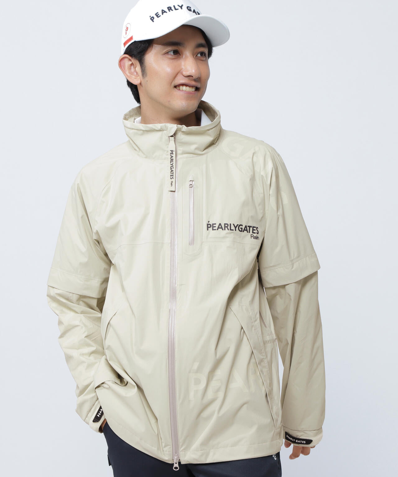 NYストレッチタフタ3Lレインジャケット (MENS)