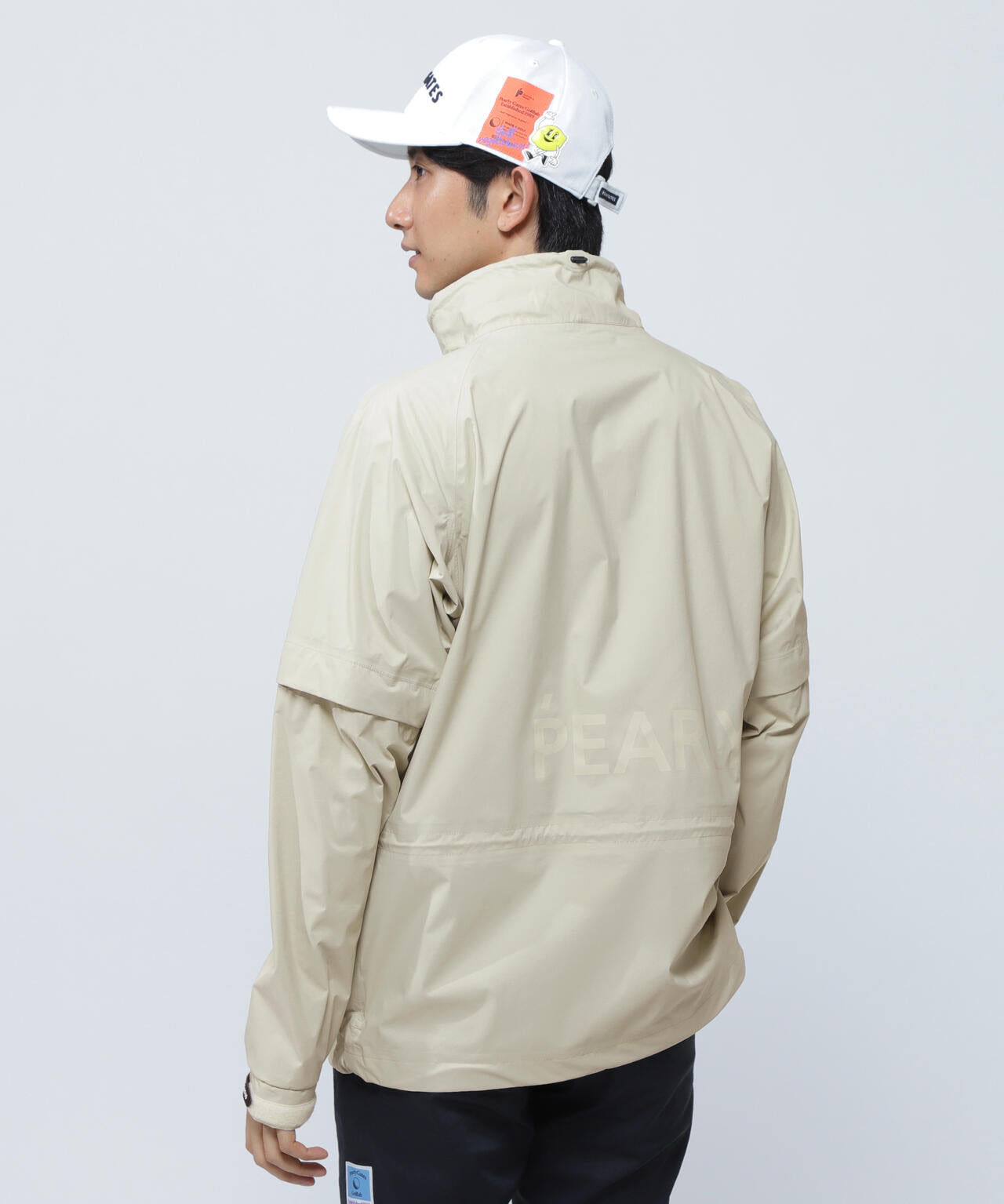 NYストレッチタフタ3Lレインジャケット (MENS)