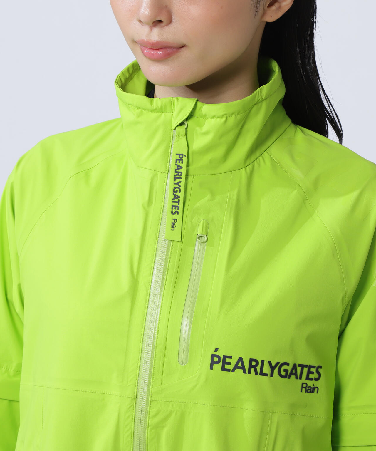 NYストレッチタフタ3Lレインワンピース (LADIES)