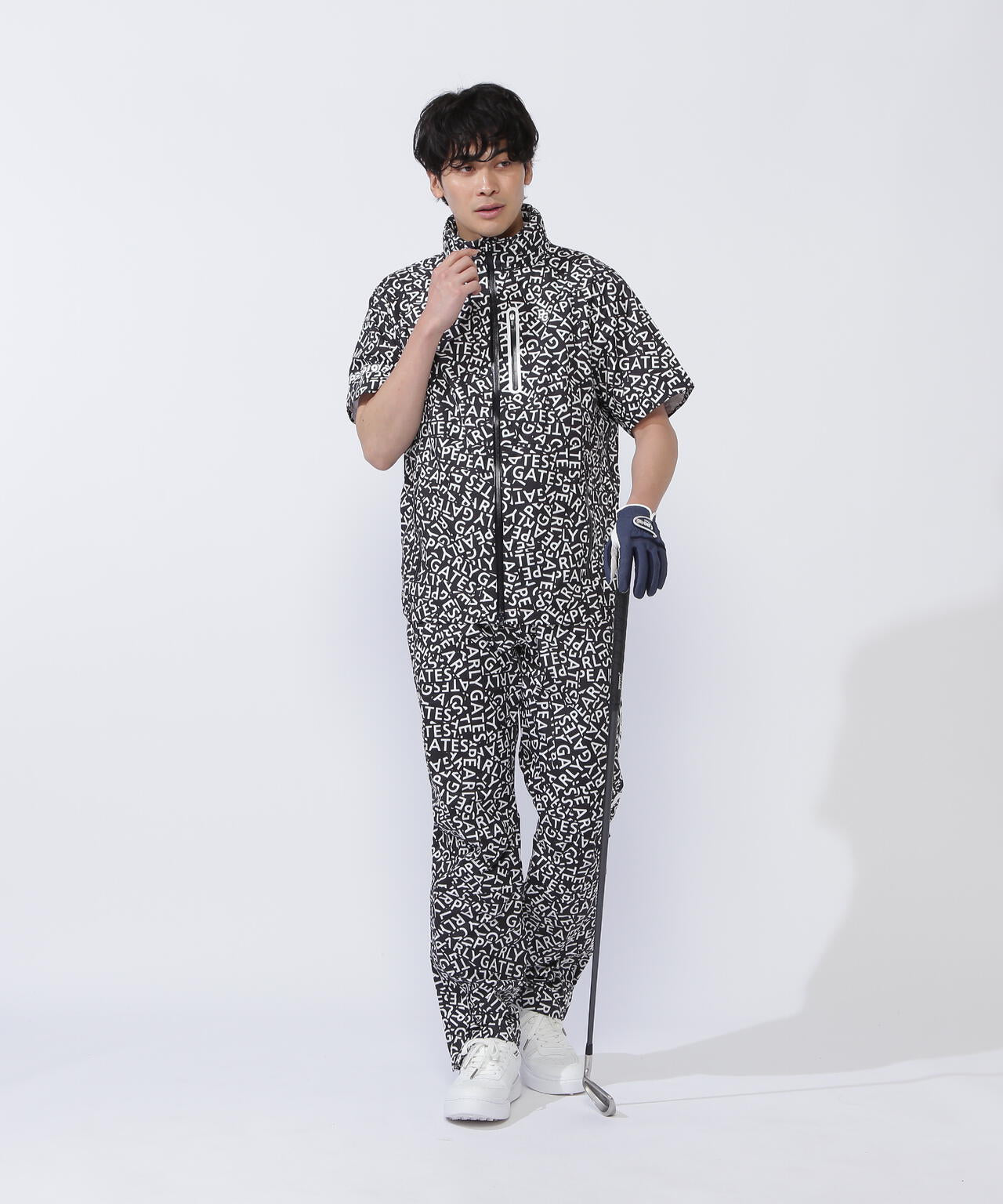 CRAFTEVOレインパンツ ＜ロゴ/千鳥柄＞ (MENS)　