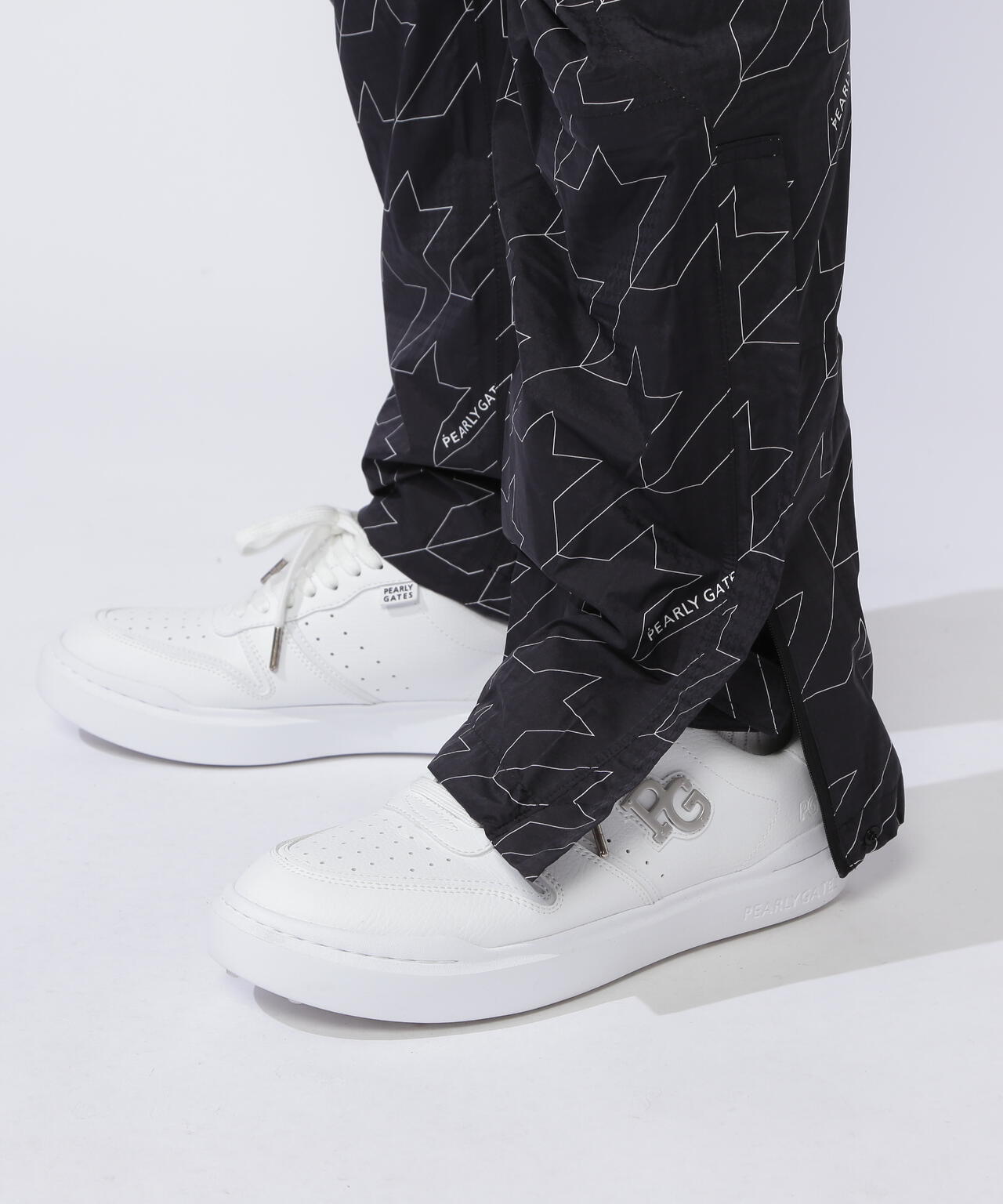 CRAFTEVOレインパンツ ＜ロゴ/千鳥柄＞ (MENS)　