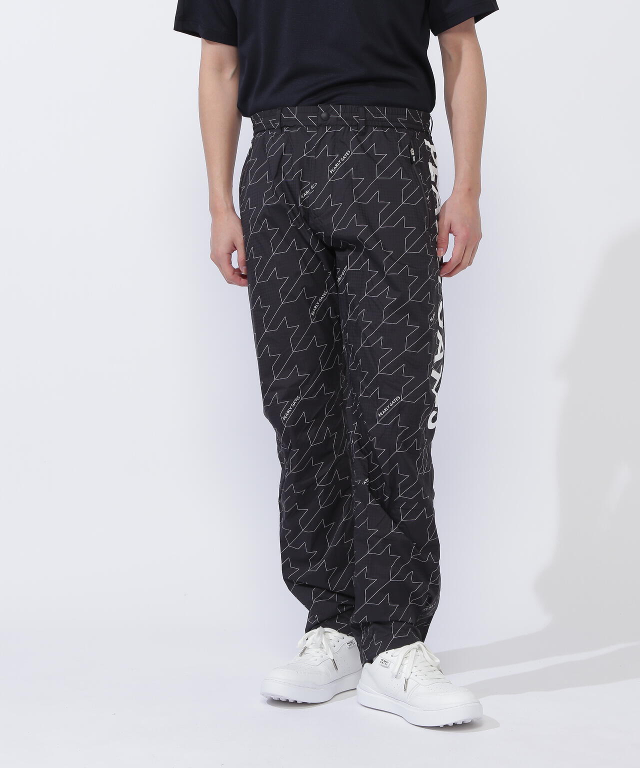 CRAFTEVOレインパンツ ＜ロゴ/千鳥柄＞ (MENS)　