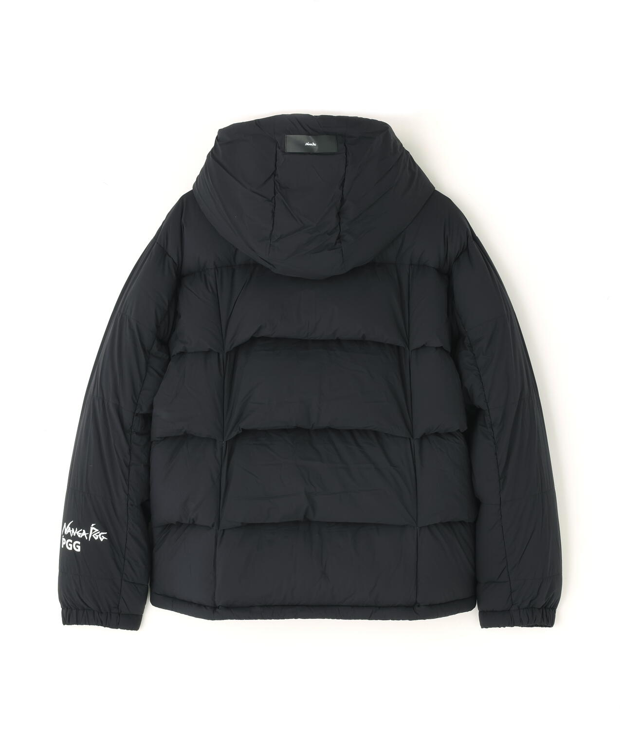 【PGG】【直営店舗&公式オンライン限定】NANGA×PGG Nyメカニカルストレッチダウンフーディブルゾン (MENS)