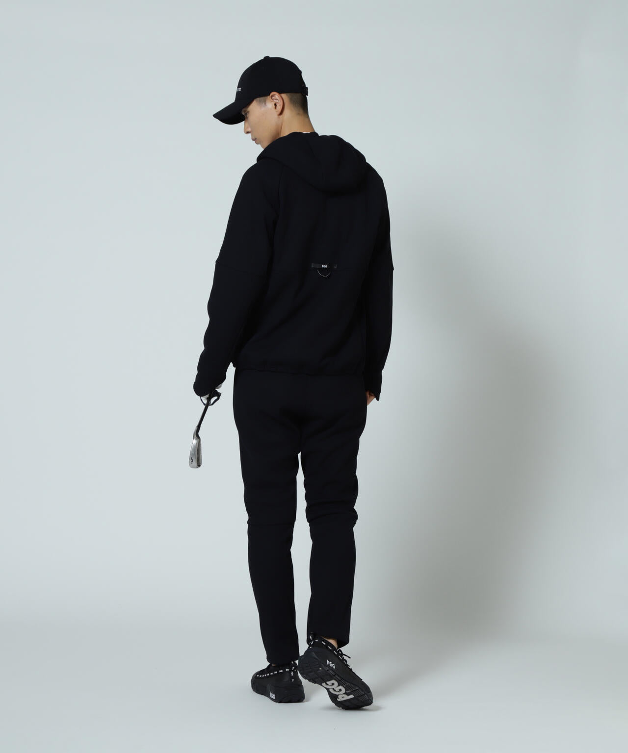 【PGG】【直営店舗&公式オンライン限定】Wラッセルメッシュ×OCTA フルジップフーディジャケット (MENS)